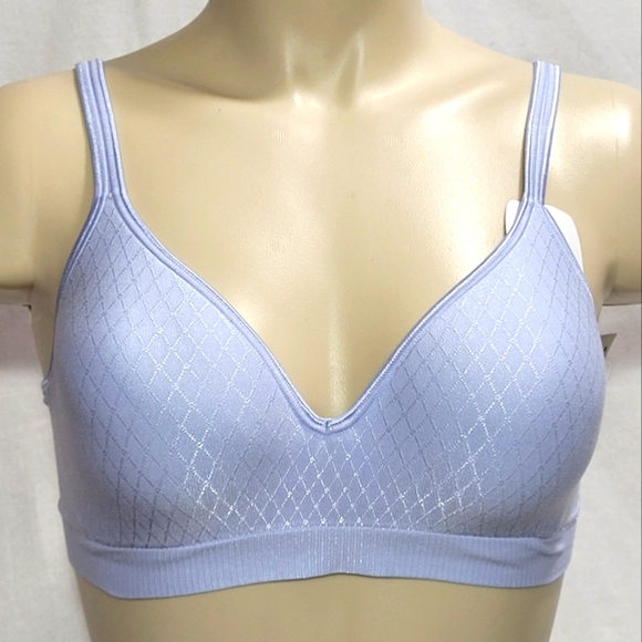 Hanes Women's Fuller Coverage Wire-Free Bra - Diamond Pattern Design - View #11